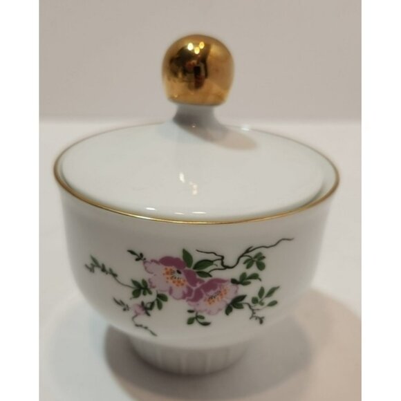 Vtg Henneberg Porzellan 1777 Sugar Bowl and Creamer Set Made in East Germany - Picture 15 of 16